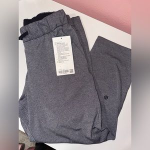 Lululemon athletica on the fly crop hearthered black